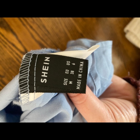 SHEIN maternity blue dress - Picture 4 of 5